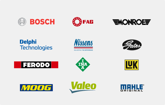 Supplier brand logos