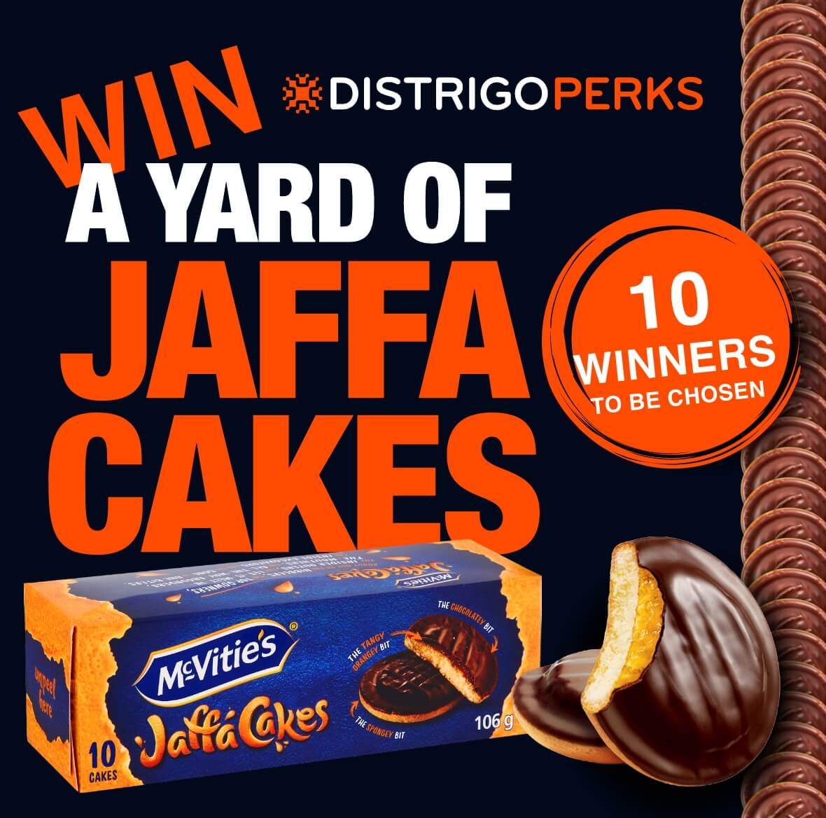 Yard of Jaffa Cakes competition creative